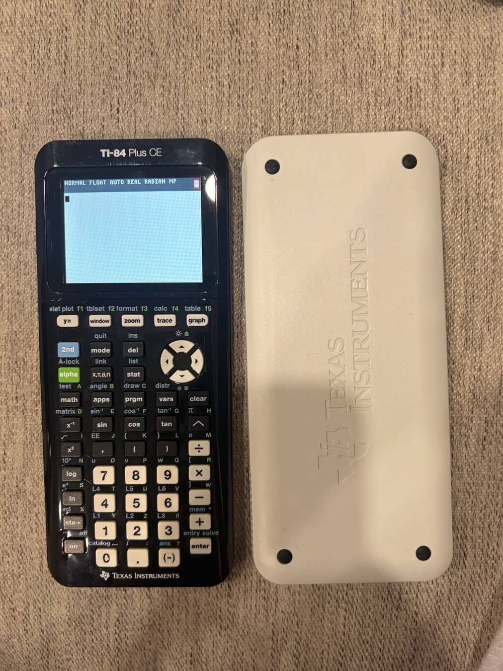 Texas Instruments TI-84 Plus CE Graphing Calculator -  charger not included